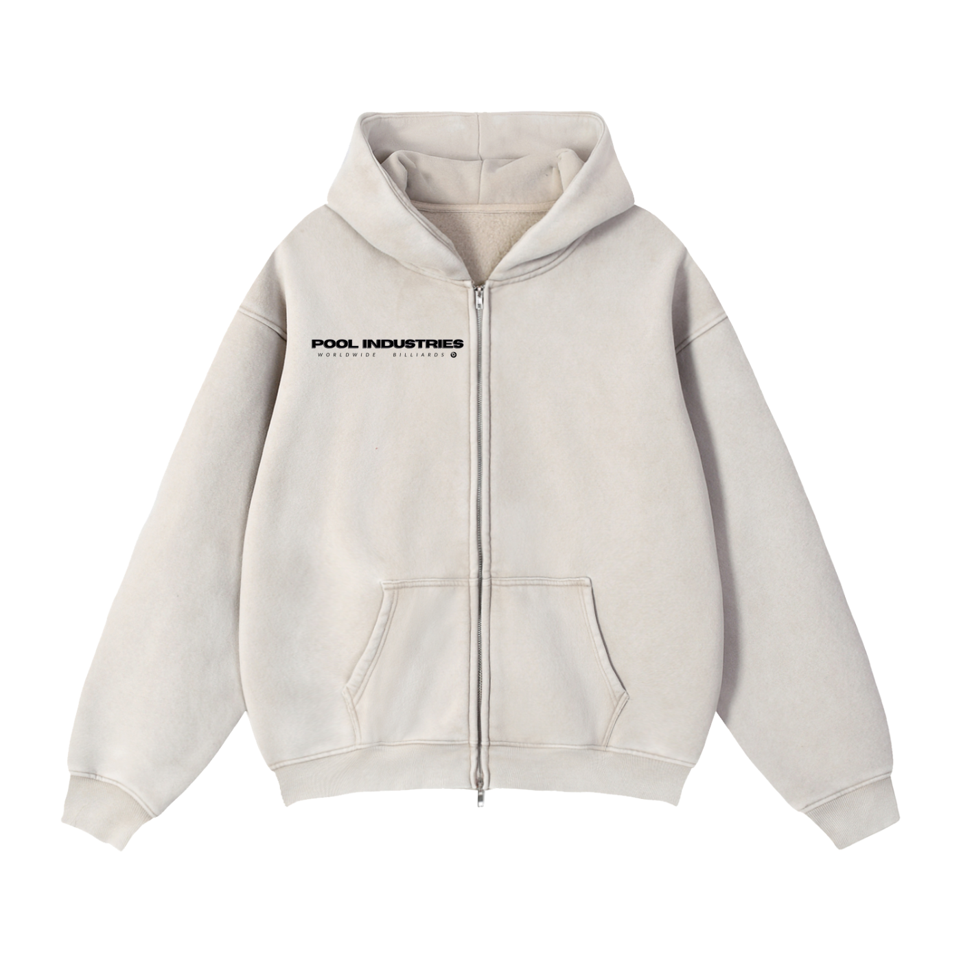 Double-Zip Fleece Hoodie