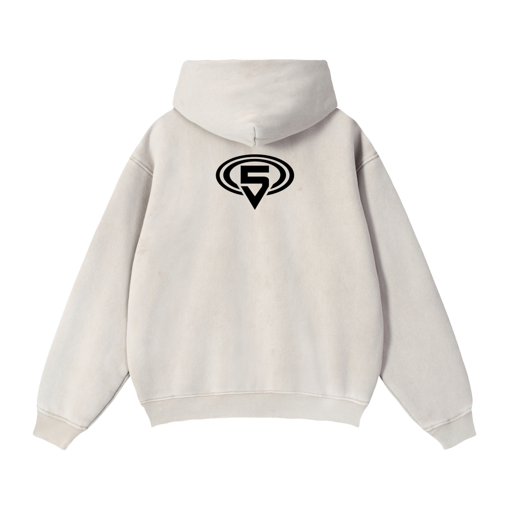 Double-Zip Fleece Hoodie