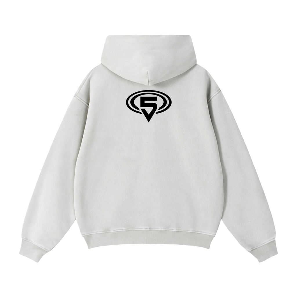 Double-Zip Fleece Hoodie
