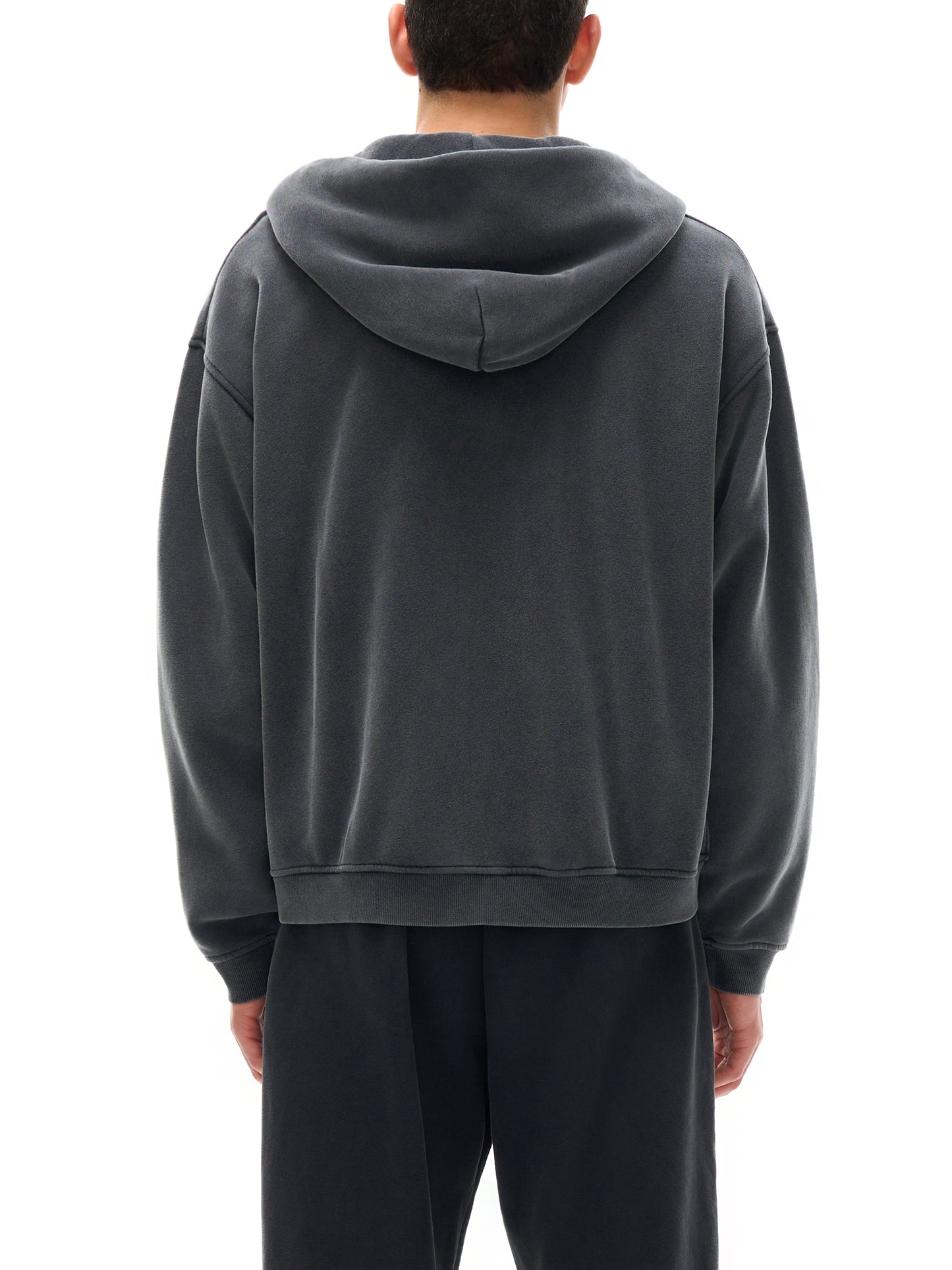 Double-Zip Fleece Hoodie
